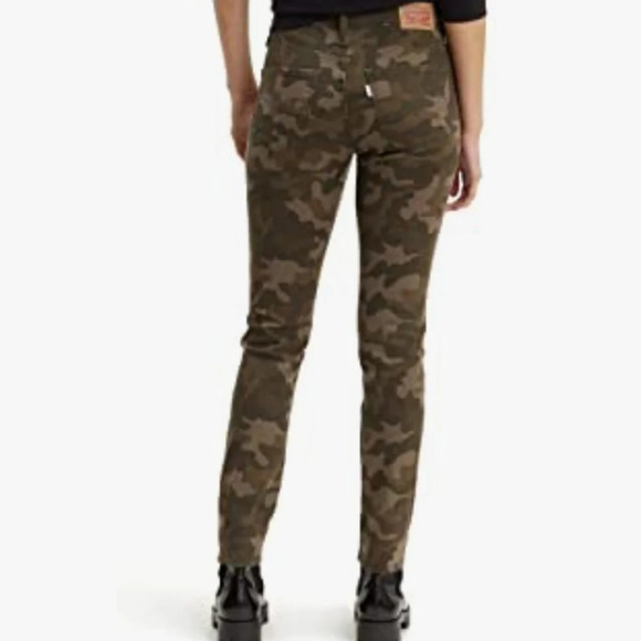 Levi's 311 Shaping Skinny Camouflage Jeans Size Women's 32x30 - Picture 2 of 13